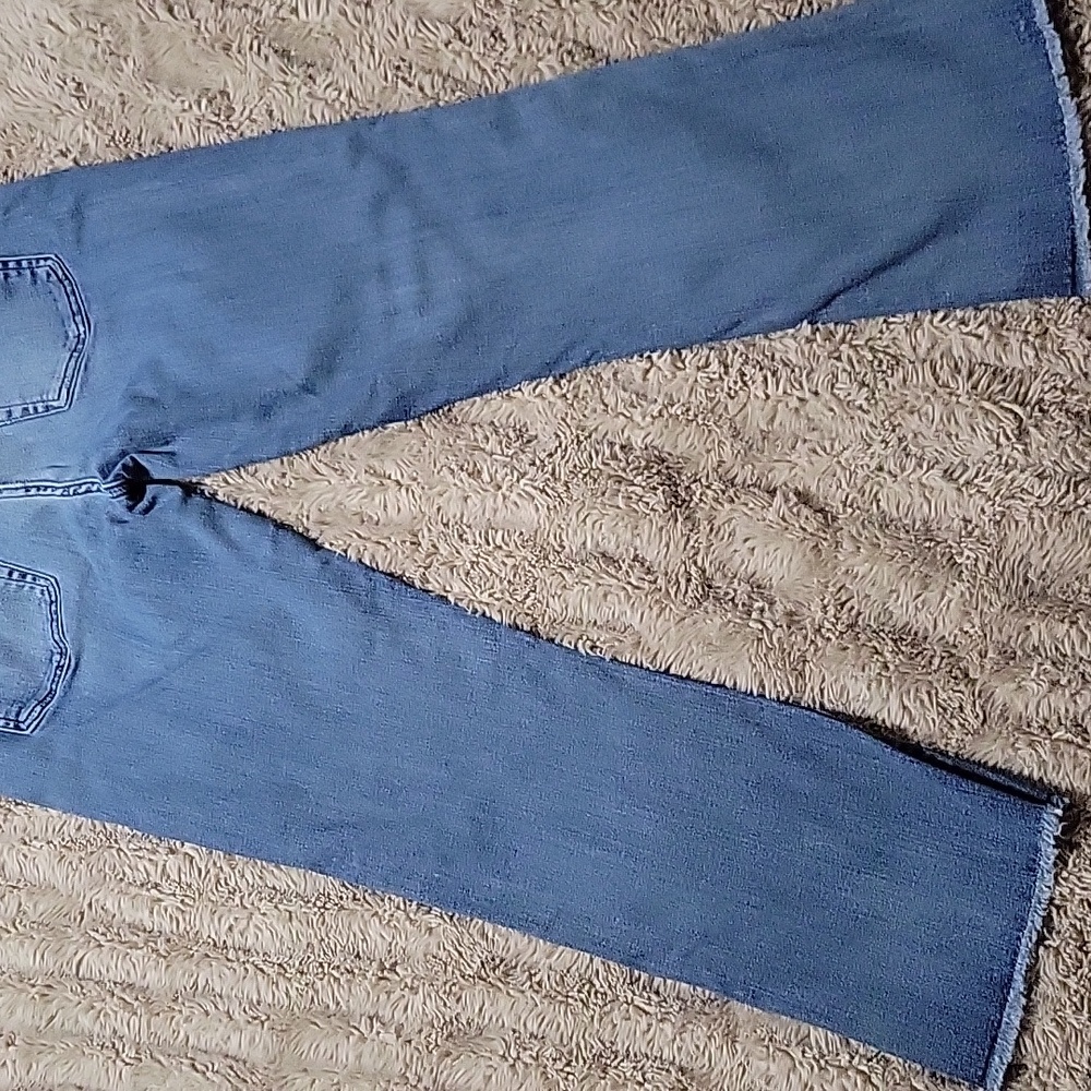 🌞7 For All Mankind Jeans Cropped Boot Sz 30 - Picture 9 of 11